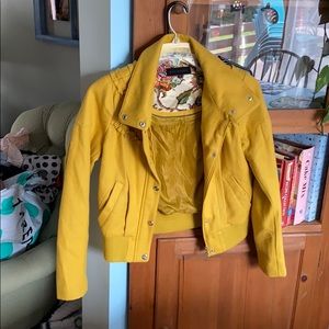 Mustard yellow Steve Madden jacket